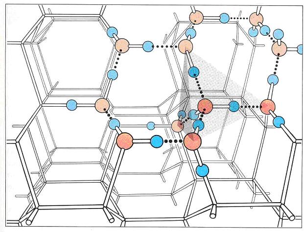 Кристалическая структура льда